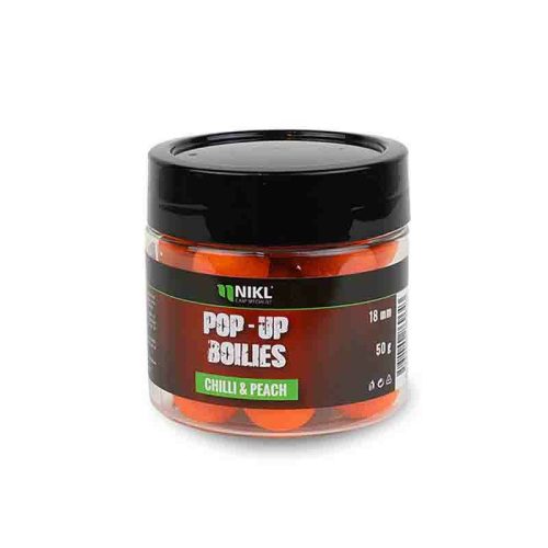 Nikl Pop up bojli Chilli Peach 14mm, 50g