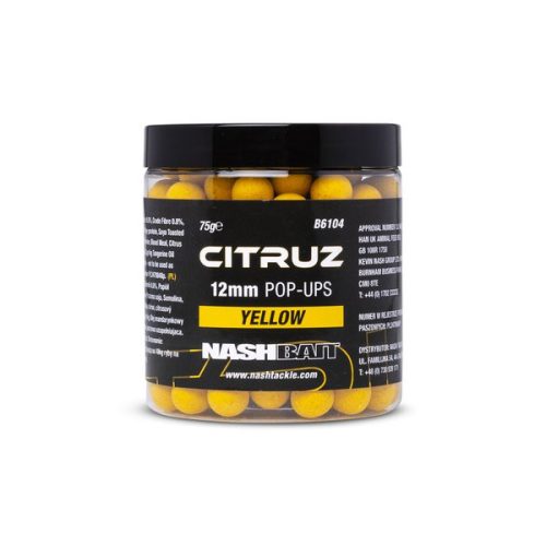 Citruz Pop Ups Yellow 12mm 75g