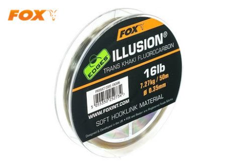 Illusion soft hooklink trans khaki 16lb 7,27kg 50m