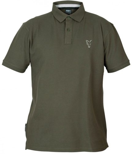 Fox collection Green / Silver polo shirt - XXL