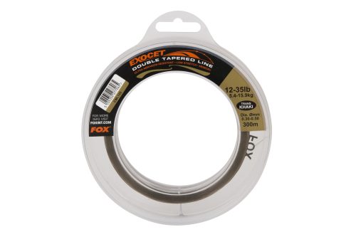 Exocet trans khaki double tapered line 0.30mm - 0.50mm x 300m