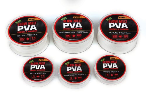 FOX EDGES™ PVA MESH REFILLS Slow Melt Refills 35mm Wide - 20m