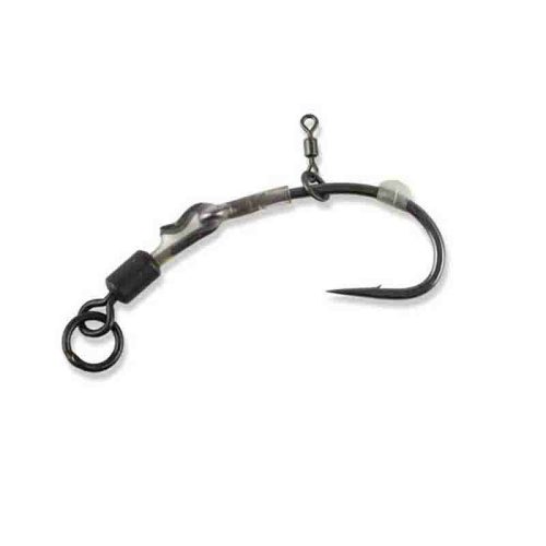 Carp'R'Us Ready Naked Ronnie rig - Predator 6,  3 pcs