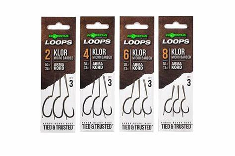 Loops Klor Micro Barbed 6/30lb armakord