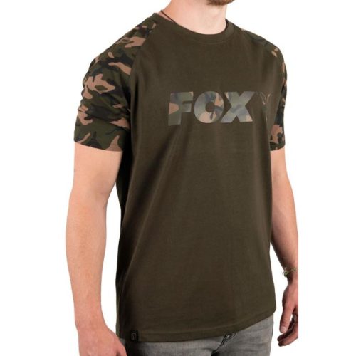 Fox Raglan Khaki Camo sleeve 